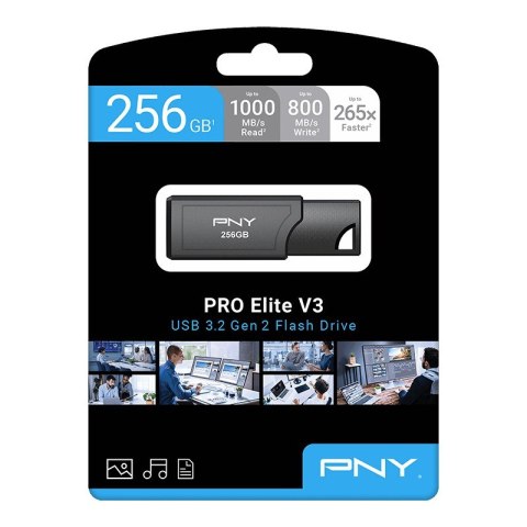 Pendrive ProElite V3 256G UA3.2 P-FD256PROV3-GE Pendrive ProElite V3 256G UA3.2 P-FD256PROV3-GE