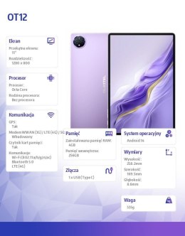 Tablet OT12 4G 11